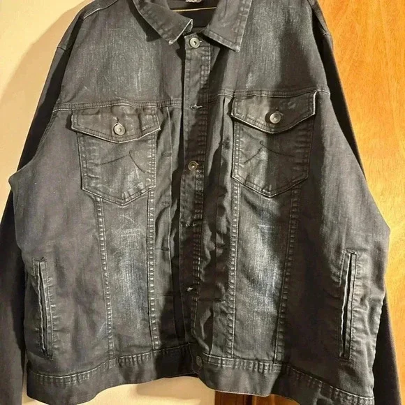 Men’s Vintage RocaWear Denim Blue Jean Jacket Size 48 - Picture 4 of 9